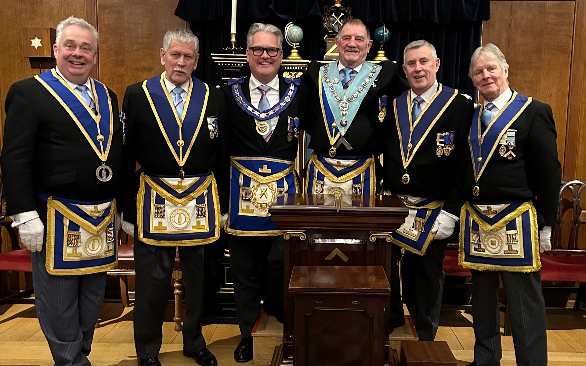 Thirkill Lodge Installation ceremony