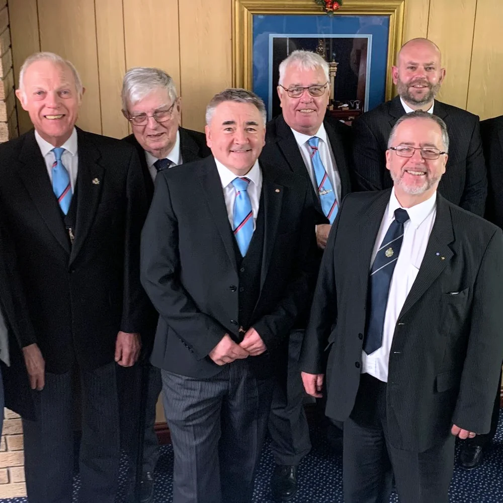 W Bro Chris Leigh Visits St Andrew Lodge No 4087