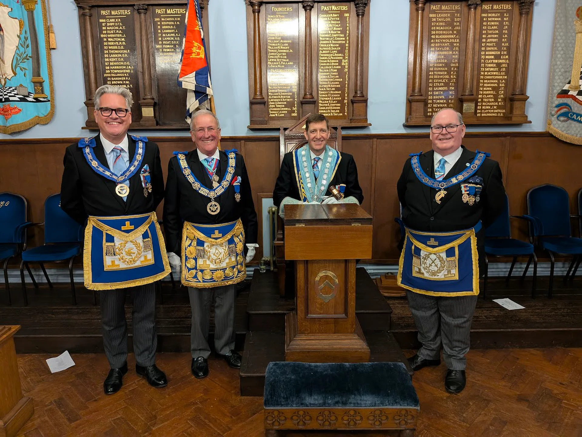Epicurean Lodge No. 10058 consecration 