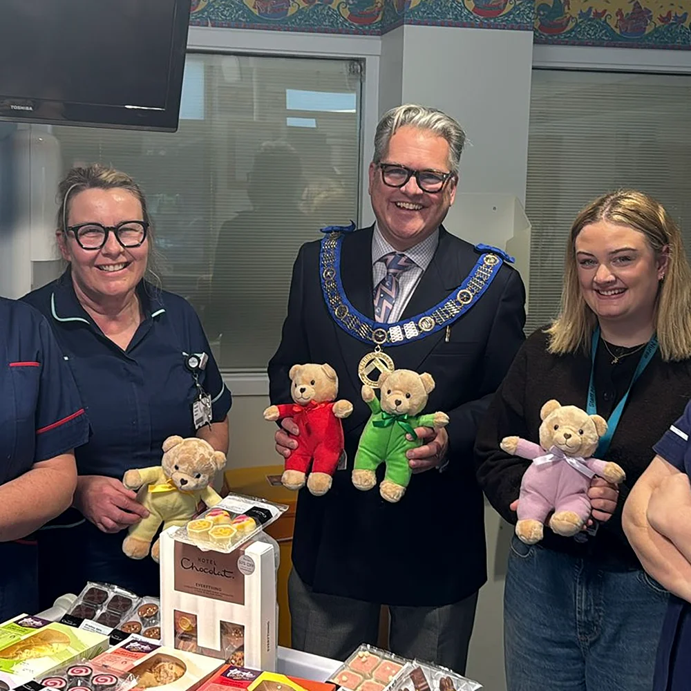 At the Paediatric Intensive Care Unit (PICU) at Addenbrooke’s Hospital