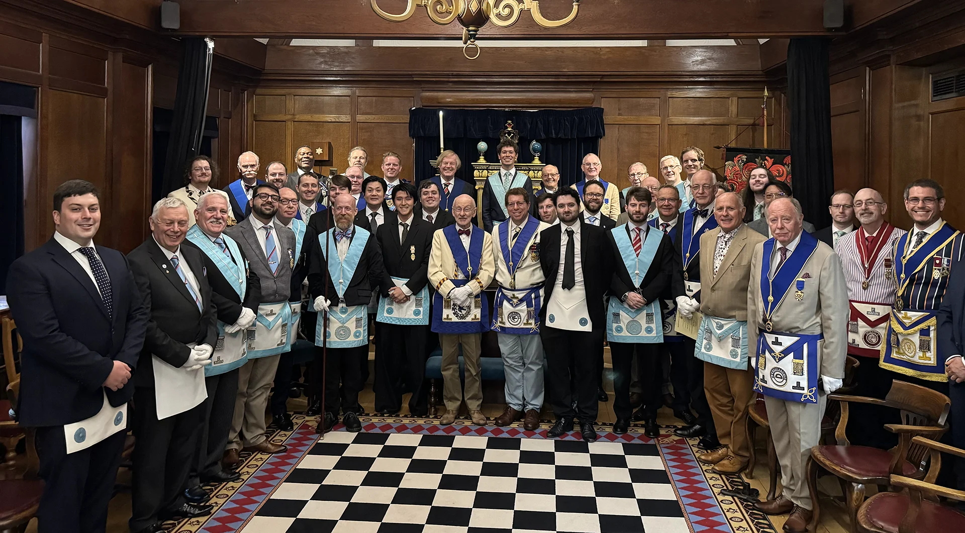 Isaac Newton University Lodge closes the Masonic year in Style